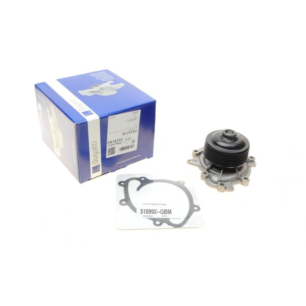 Насос воды Mercedes Sprinter 906/Viano W639/E-class W211/S-class W221 3.0CDI OM642 05- PA10110 BUGATTI