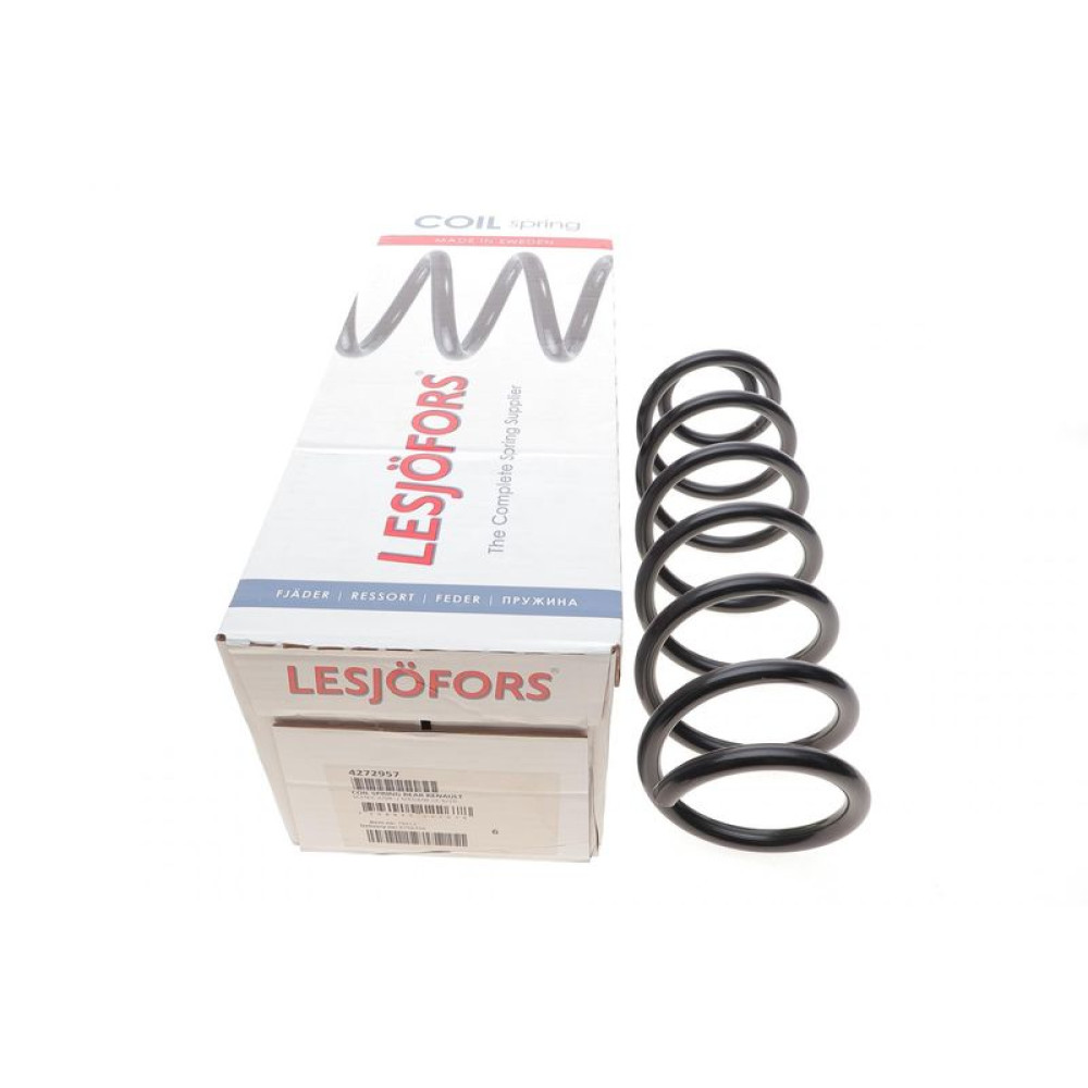 Пружина задняя Renault Scenic III 1.4-2.0 16V/1.5-2.0dCi 09- вен 4272957 LESJOFORS
