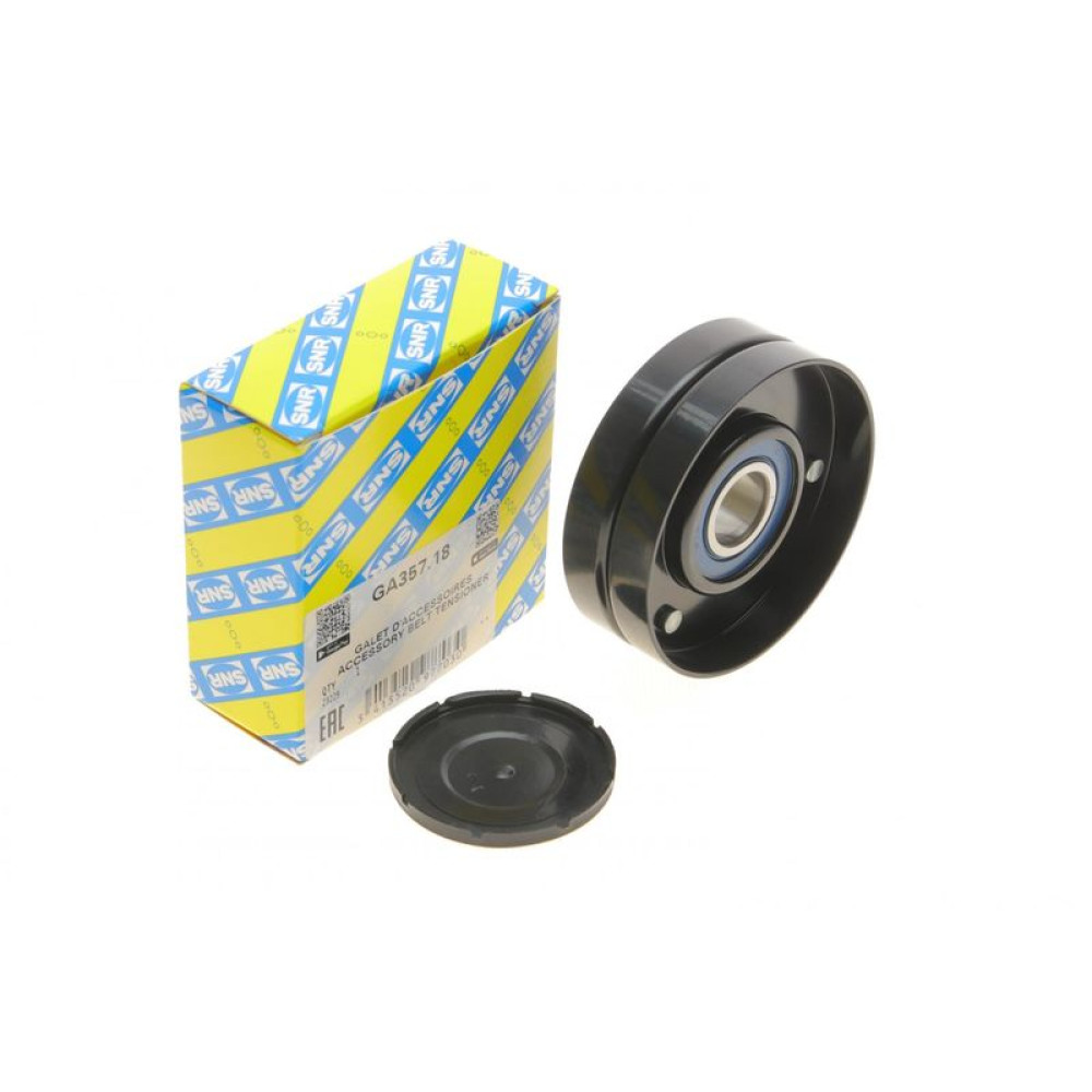 Ролик генератора VW Passat 2.5TDI паразитный 76х25 - GA357.18 SNR