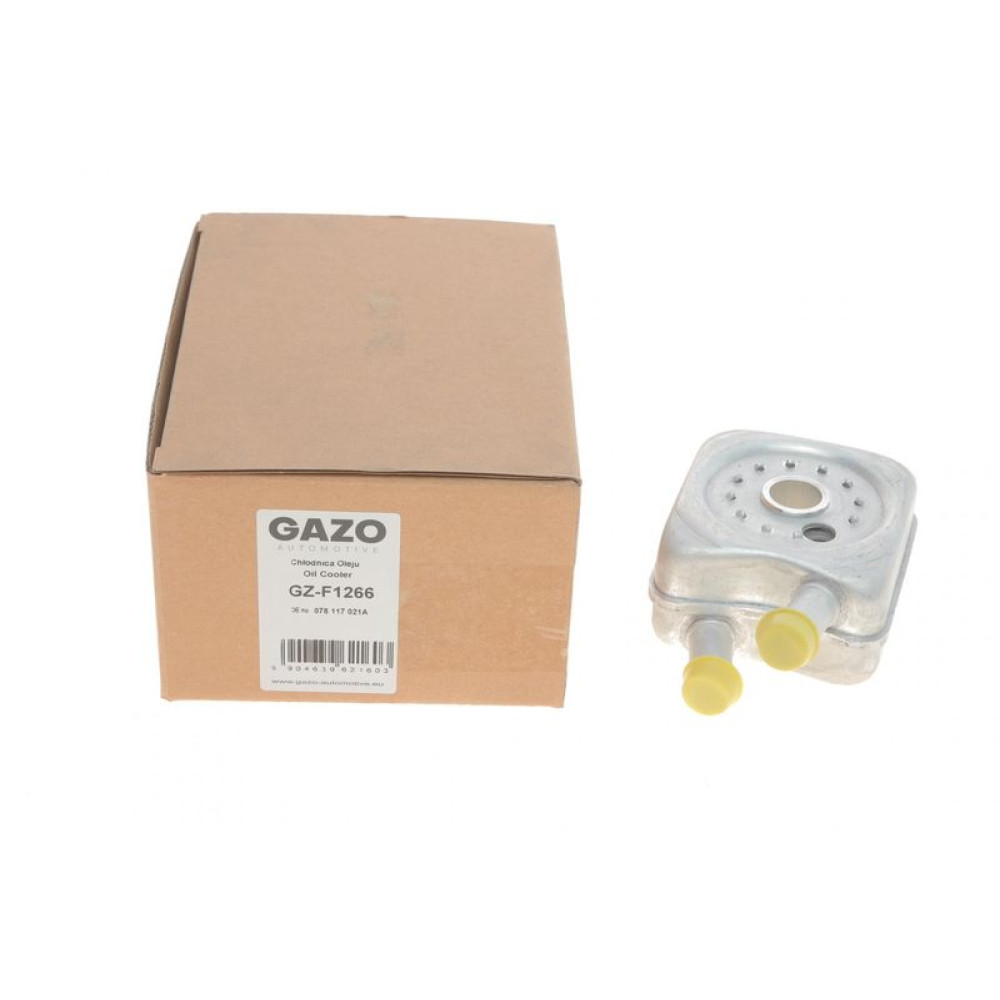 Радиатор масляный VW Caddy III/Golf/Skoda Octavia 1.6-2.0 96-10 теплообменник GZ-F1266 GAZO