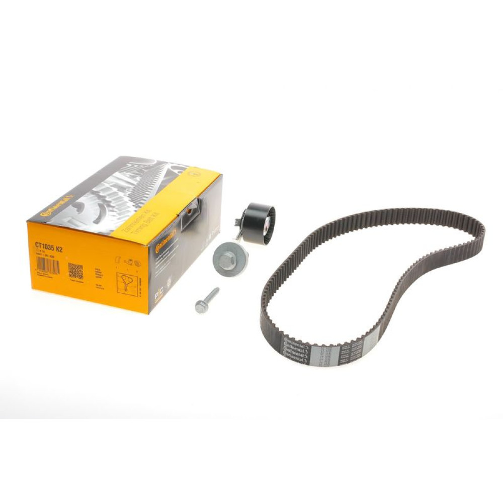 Комплект ГРМ Renault Clio/Kangoo/Megane/Dacia Dokker/Duster /Logan1.5dCi 01-27x123z - CT1035K2 CONTINENTAL