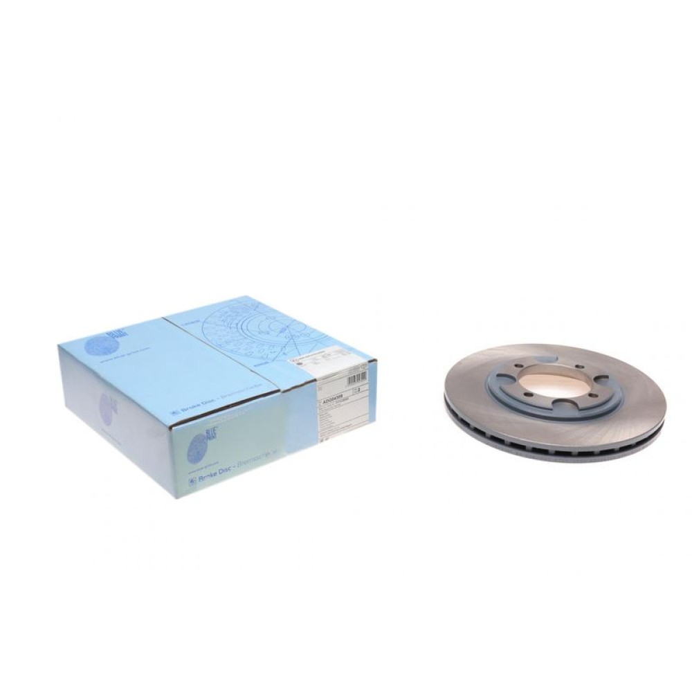 Диск тормозной передний Hyundai Coupe 96-02/Lantra 90-06 257x21.8 ADG04309 BLUE PRINT