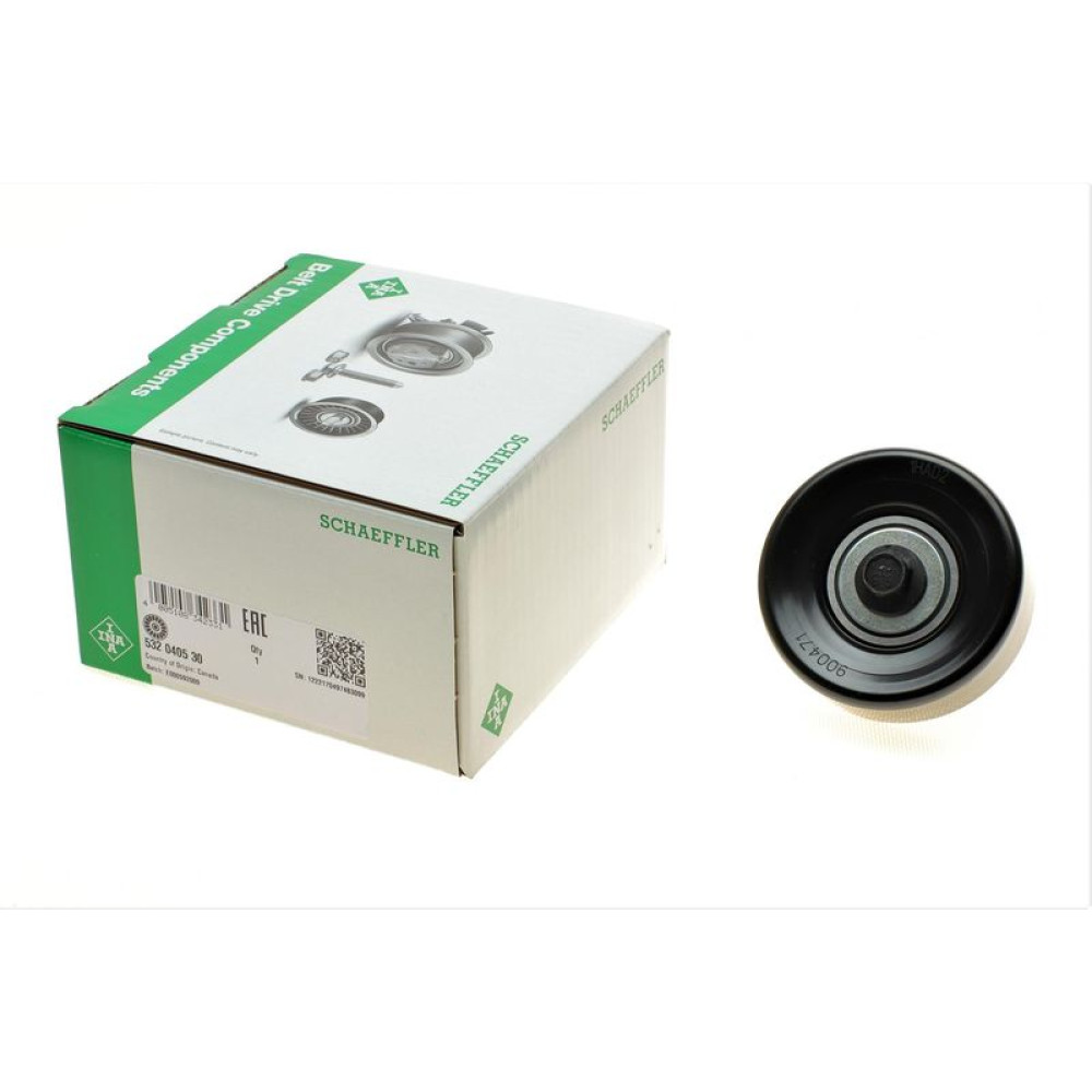 Ролик генератора Ford Connect 1.8D/TDCI 02- +AC паразитний 90.5x30 532 0405 30 INA