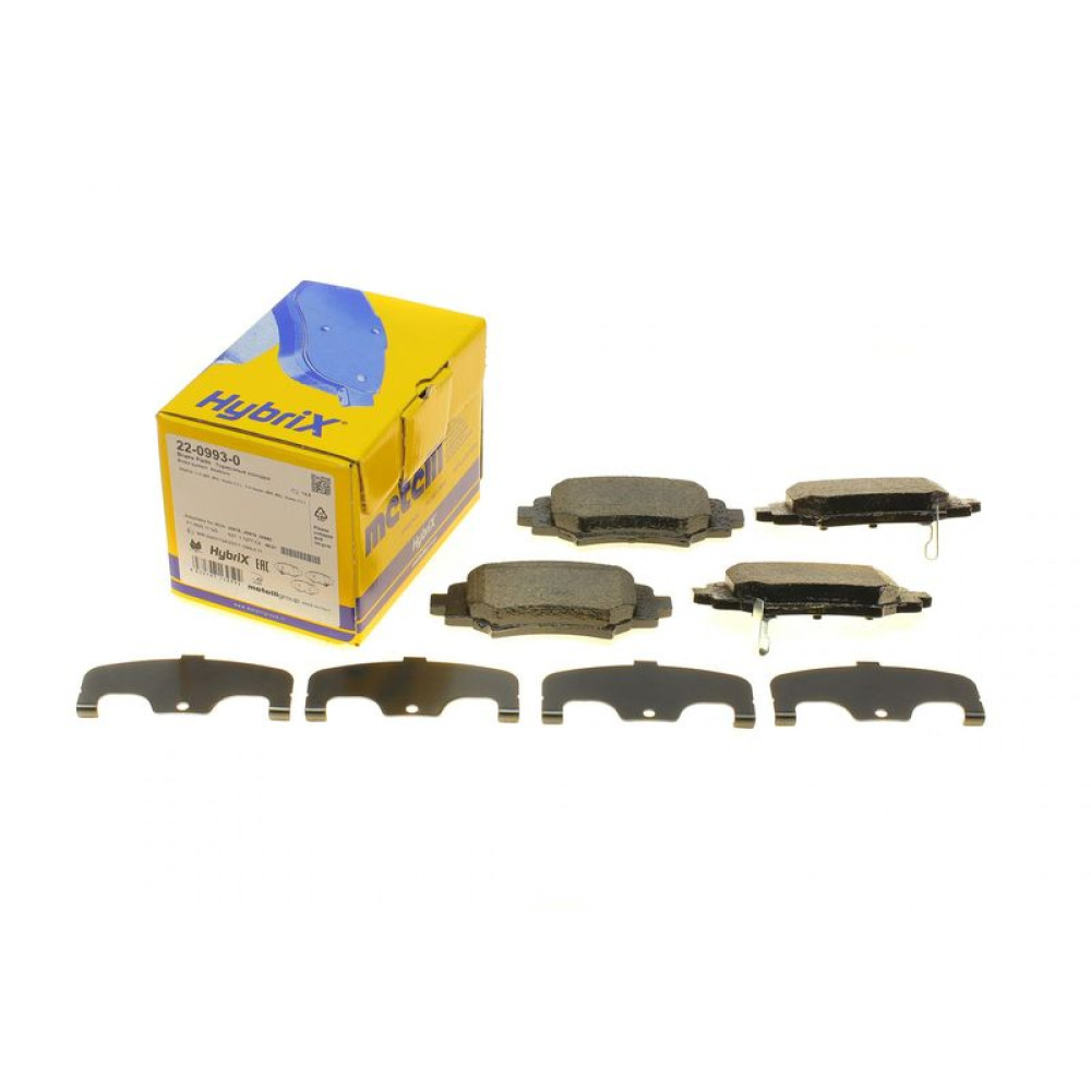 Колодки гальмівні задні Mazda 3 III 13- 22-0993-0 METELLI