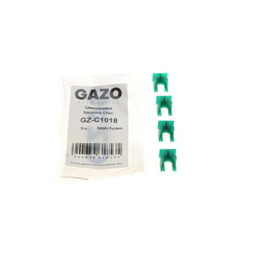 Фиксатор шланга слива форсунки Delphi к-кт GZ-C1018 GAZO