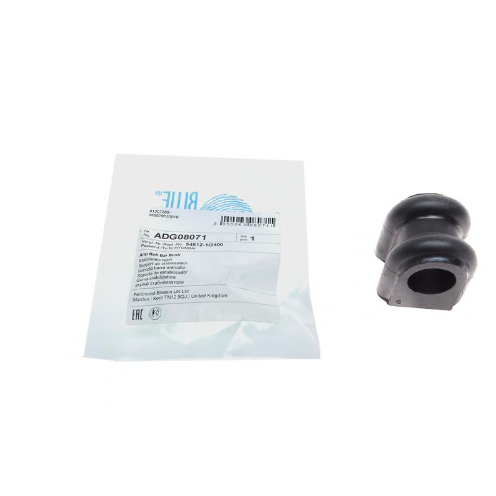 Втулка стабілізатора переднього Hyundai Accent III 1.4-1.6 GLS 05- d=24mm ADG08071 BLUE PRINT