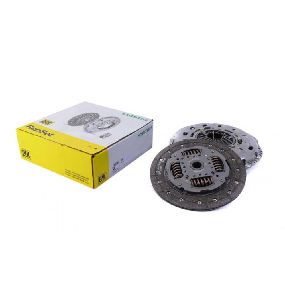 Комплект зчеплення Ford Transit 2.4TDCI, 74/85/103kw, 06-14, RWD, без двохдискового маховика 626 3053 09 LuK