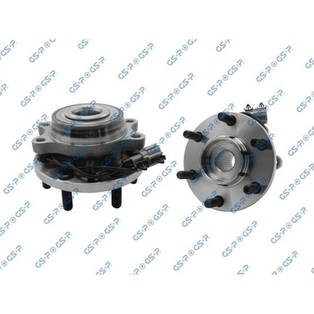 Підшипник маточини передньої Nissan NP300 Navara/Parthfinder 2.5 dCi 05- +ABS 9329003 GSP