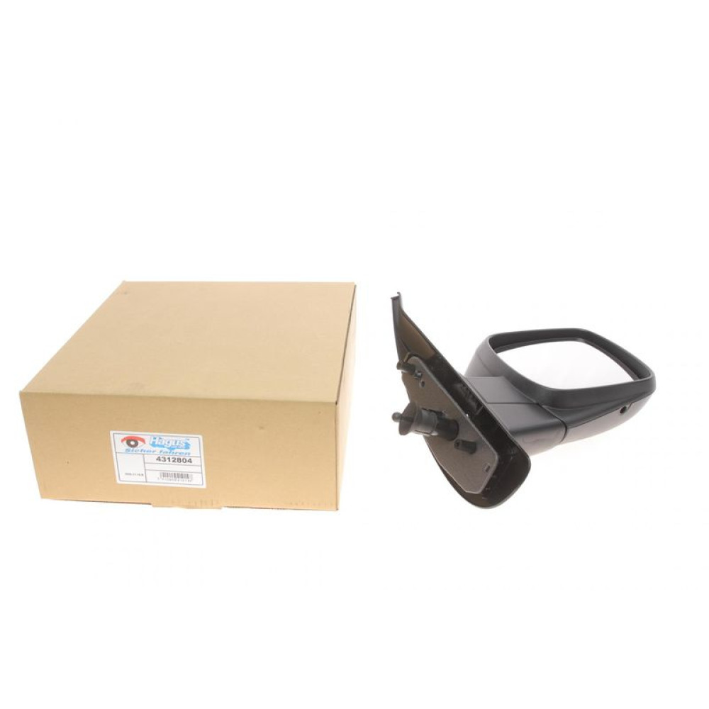 Зеркало заднего вида Renault Kangoo 08- R механика - 4312804 VAN WEZEL