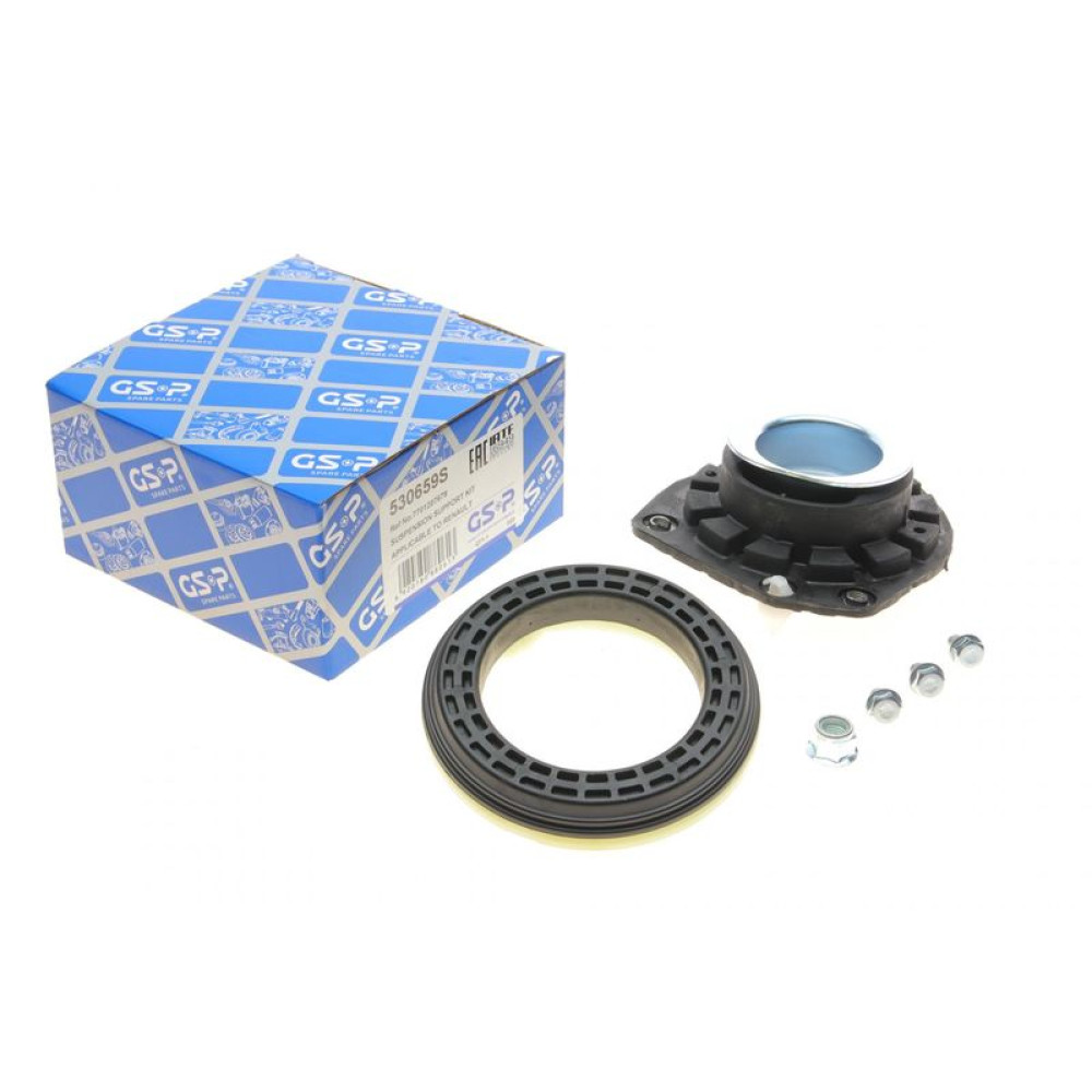 Подушка амортизатора переднього + підшипник Renault Megane II/Scenic II 04- 530659S GSP