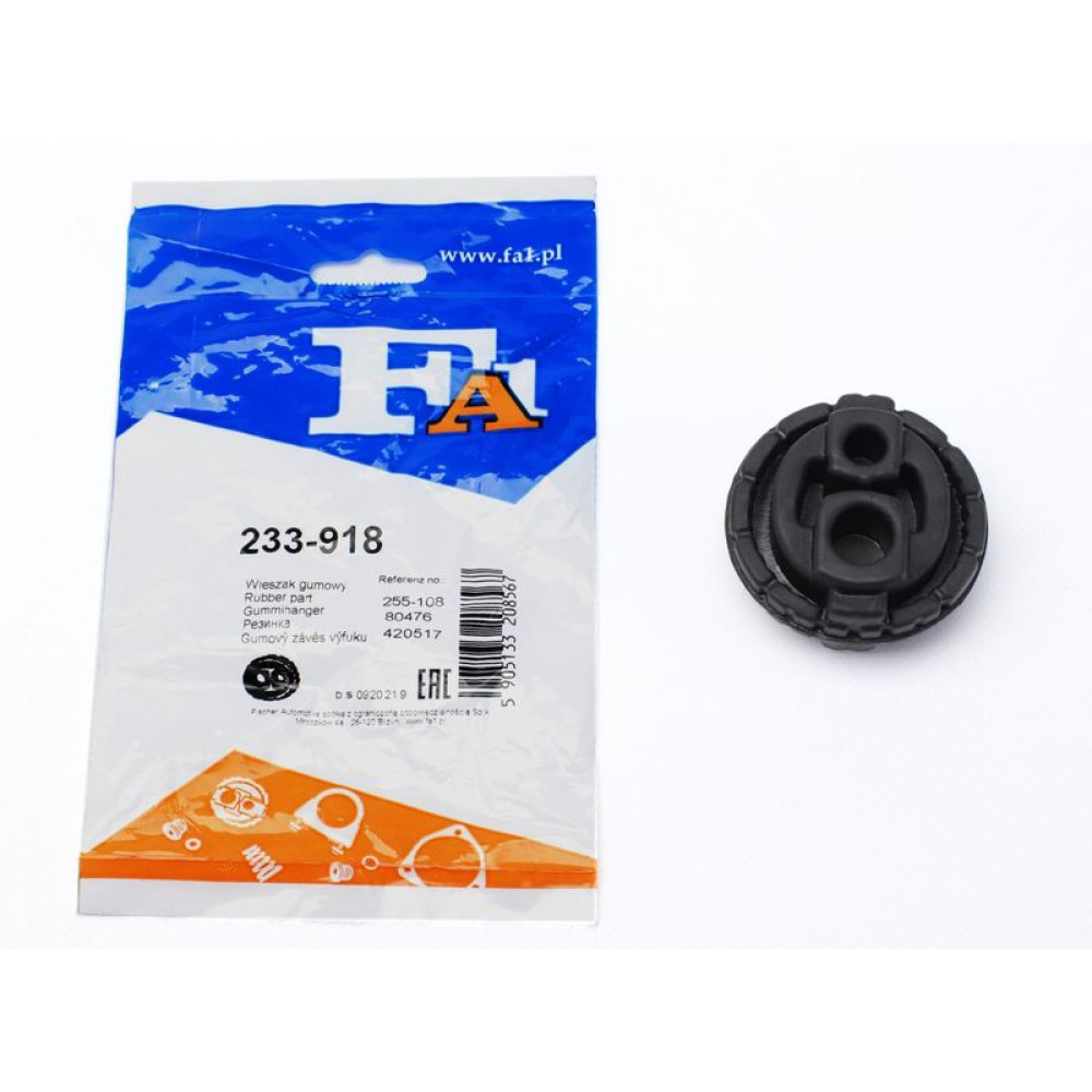 Гумка глушника Citroen Jumpy/ Fiat Scudo/ Peugeot Expert 1.9/2.0 HDi 96-06 233-918 FA1