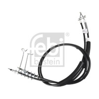 Трос ручніка задній Ford Connect 02- +ABS низка базадисковий тормоз - 177158 FEBI BILSTEIN