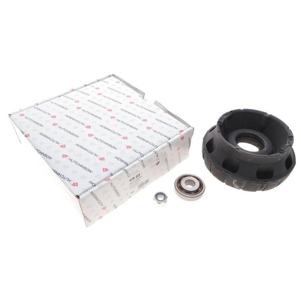 Подушка амортизатора переднього + підшипник Renault Trafic 01- KS 03 HUTCHINSON