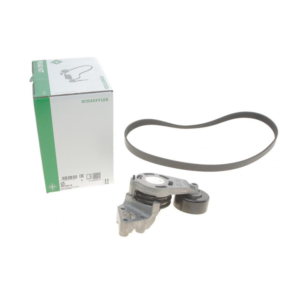 Комплект ремня генератора Skoda Roomster/Fabia 1.4TDi 03-10/VW Fox/Lupo/Polo 1.2/1.4TDI 99-09 529 0378 10 INA