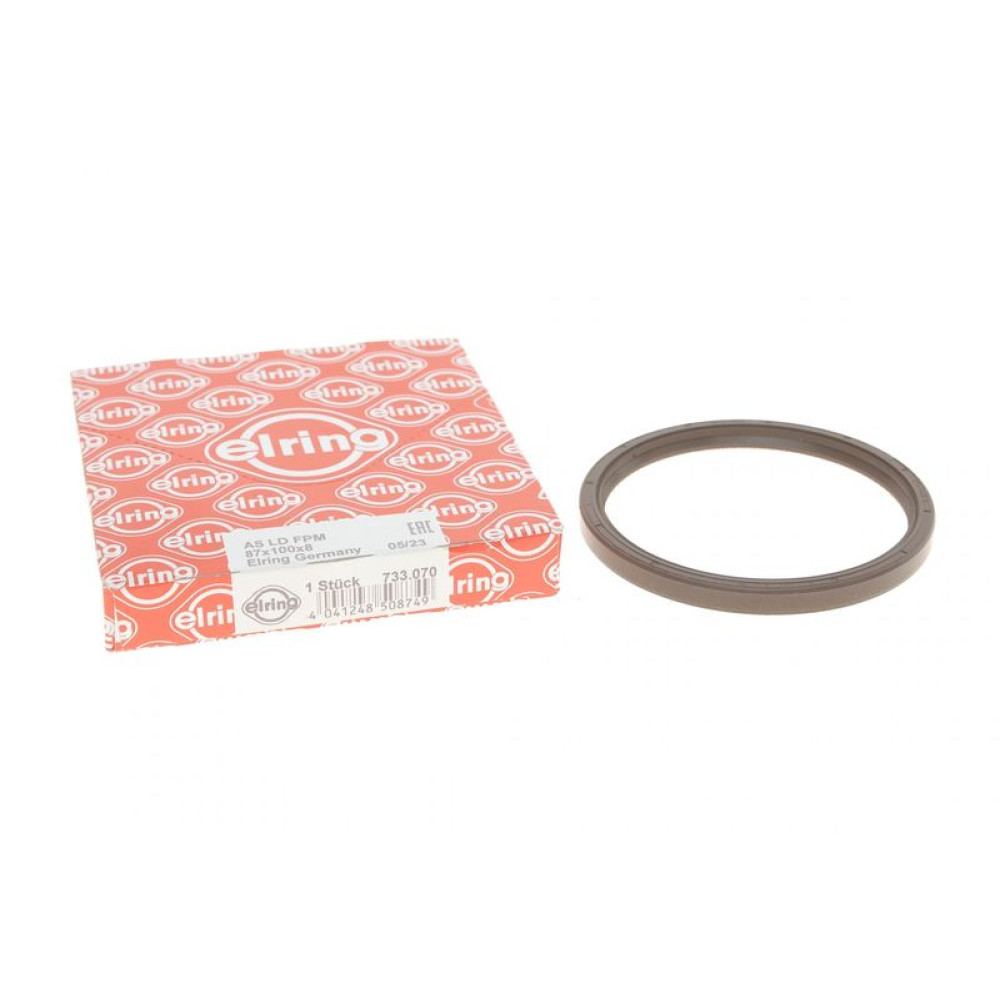 Сальник колінвалу задній Opel Combo 1.7D 94- 87х100х8 733.070 ELRING