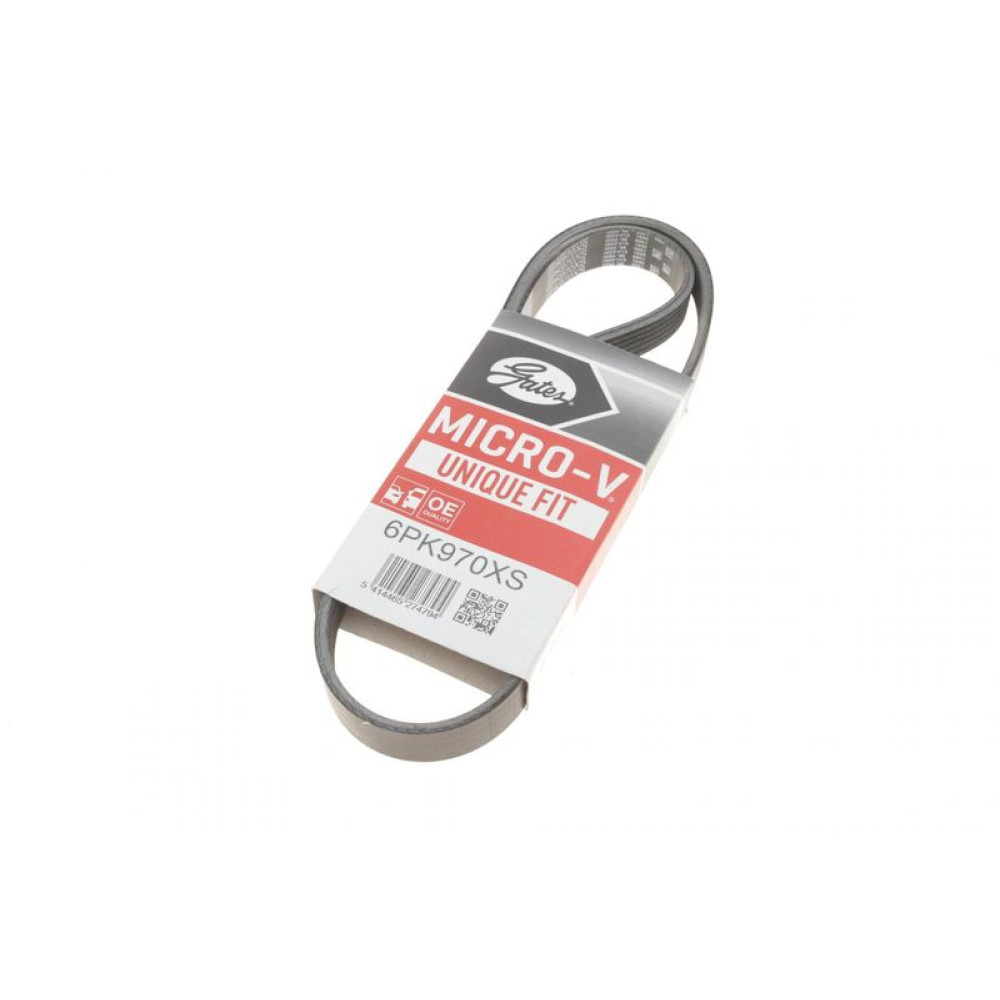 Ремінь генератора Mazda 6 2.5 13-/Toyota Corolla 1.4 D 04-14 6PK970XS GATES