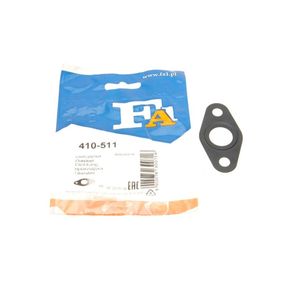 Прокладка трубки слива масла из уплотняющей турбины BMW X5 E70 3.0D 06-19 M57 410-511 FA1