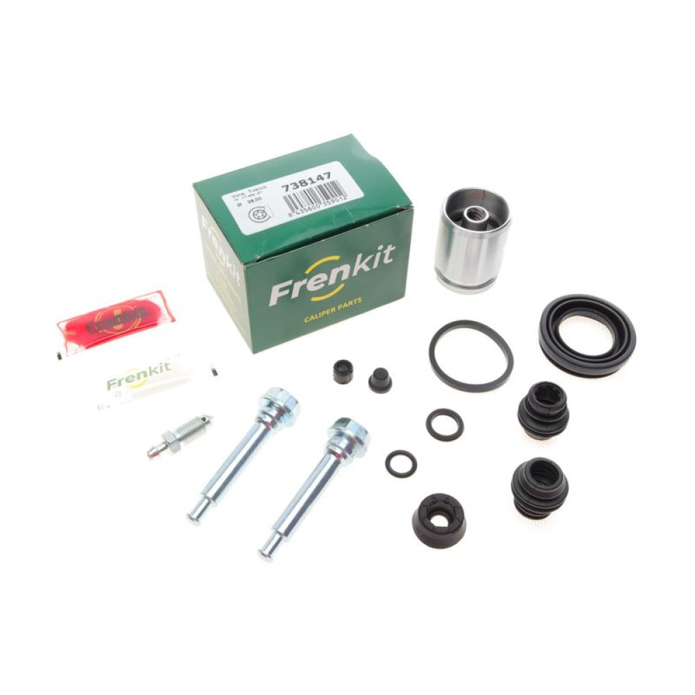 Ремкомплект суппорта заднего Toyota Auris/Yaris 05- d=38mm +поршень/направляющая Tokico 738147 FRENKIT