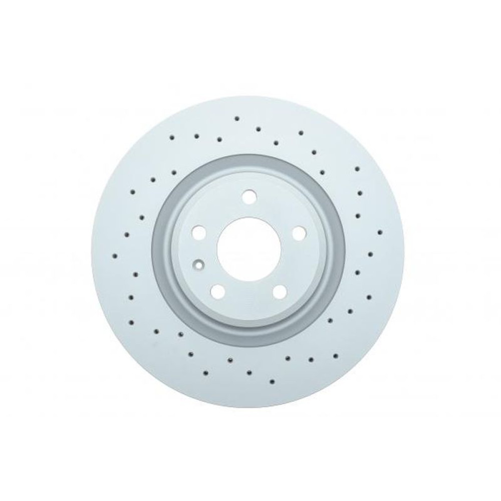 Диск гальмівний передній Audi A4/A6 07- 345х30 з покриттям з отвором вент. - 100.3356.52 ZIMMERMANN