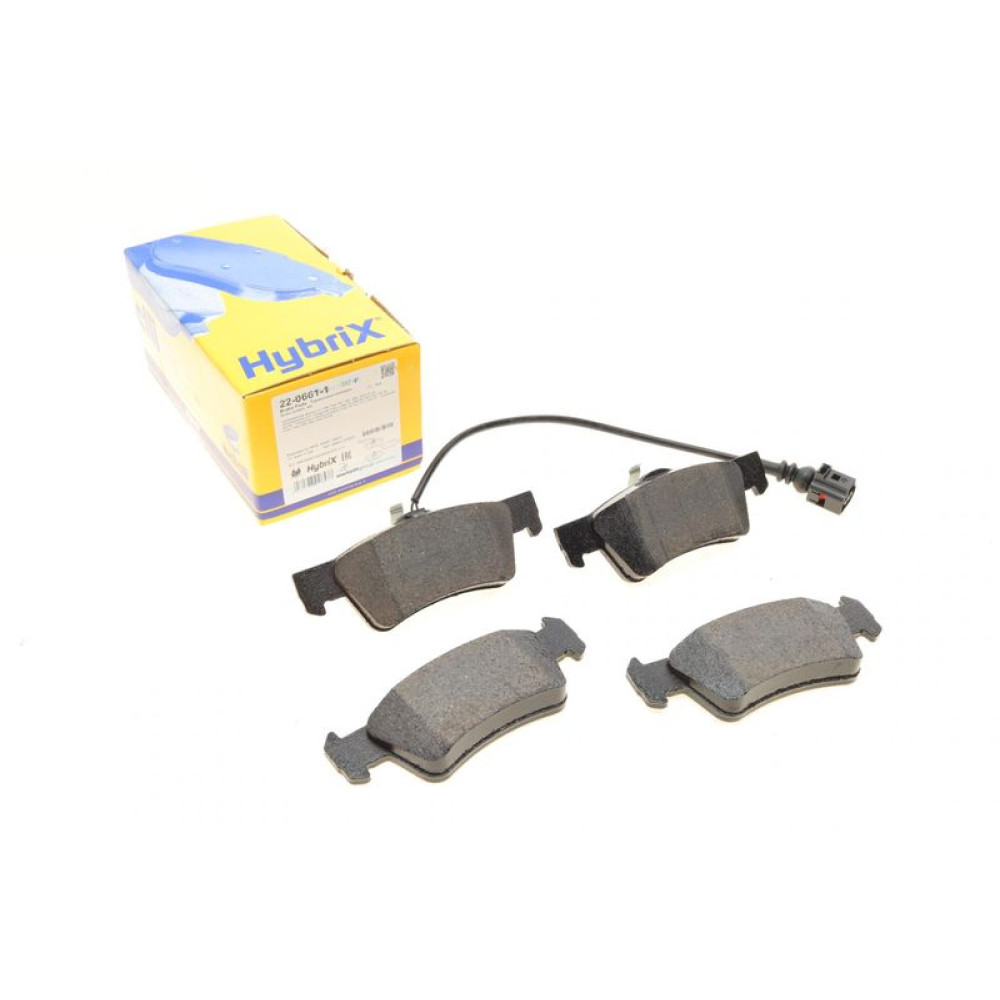 Колодки гальмівні задні VW T5/Multivan V 03-15 +датчик 22-0661-1 METELLI