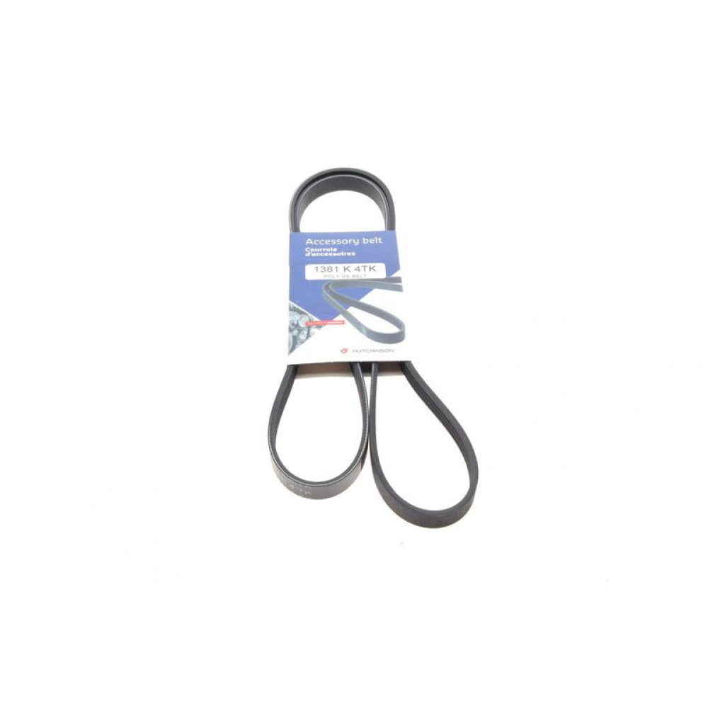 Ремень генератора Man TGL/TGL 4.7/6.9 05- 4PK1381 1381 K 4TK HUTCHINSON