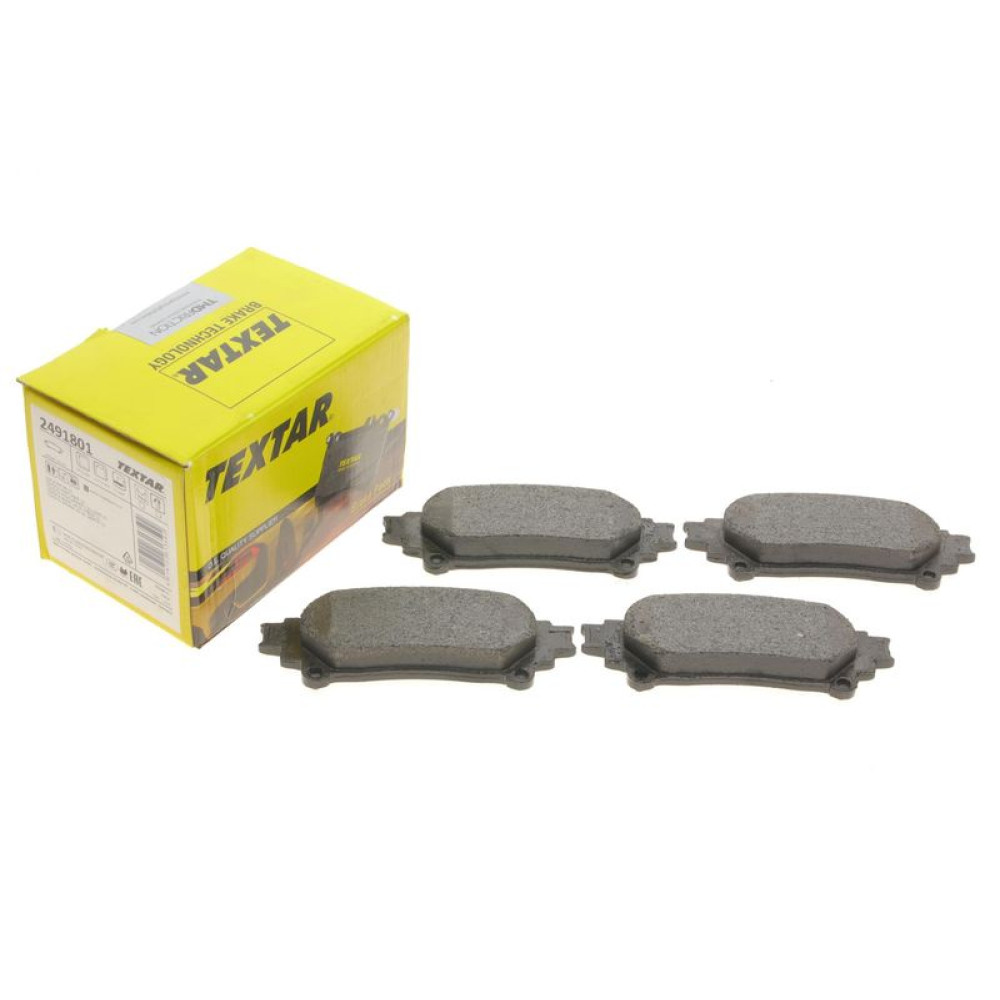 Колодки гальмівні задні Lexus RX 08-15/Toyota Prius 11- - 2491801 TEXTAR