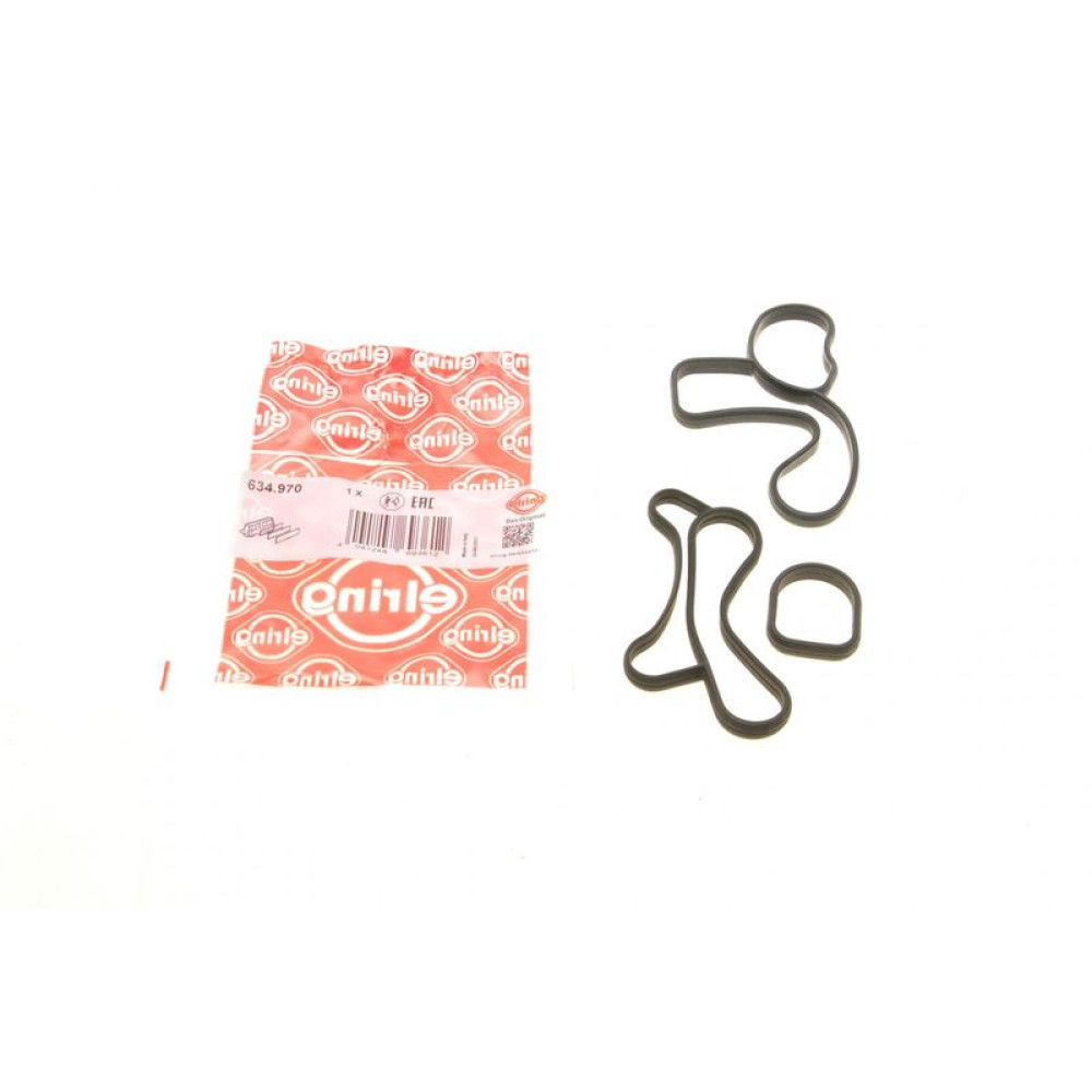 Прокладка радіатора масляного BMW 3 G20/G80/G28/5 G30/F90/7 G11/G12 15- к-кт B46/B47/B48 634.970 ELRING