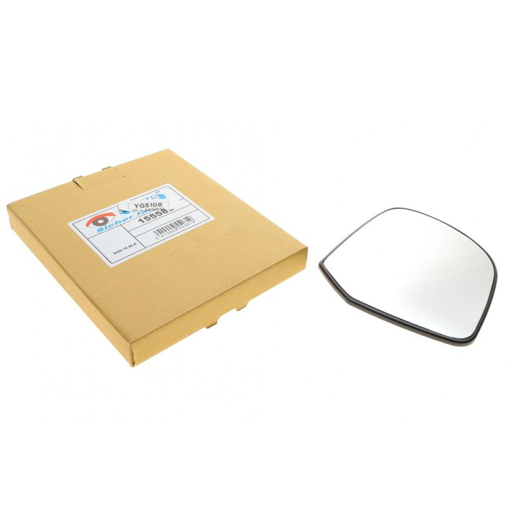 Стекло зеркала Renault Dokker 12-/Duster 10- L - 1555835 VAN WEZEL