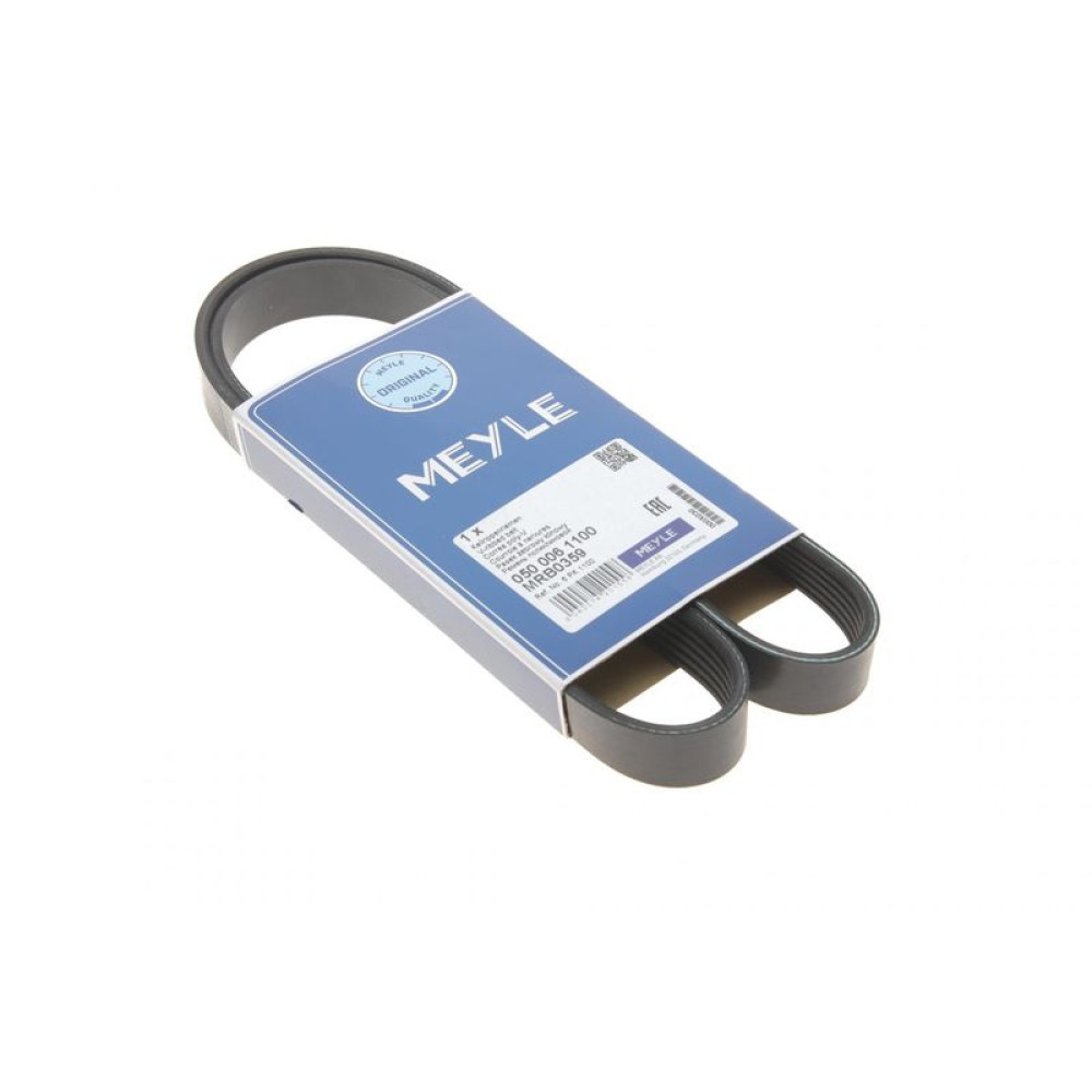 Ремень генератора Peugeot Boxer 2.0 94-/VW Caddy 1.4 04- 6PK1100 - 050 006 1100 MEYLE