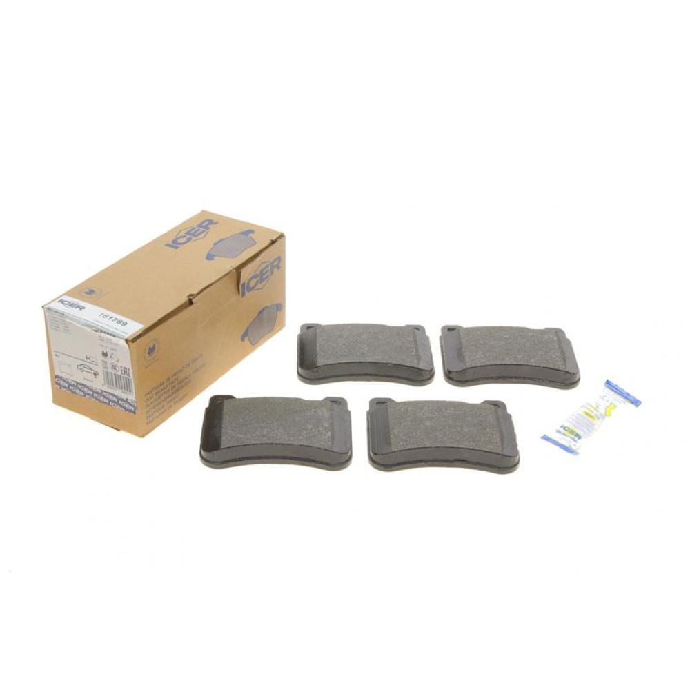 Колодки гальмівні ппередні Mercedes C-class W203 00-11/CLC-class CL203/C209 02-11 181769 ICER