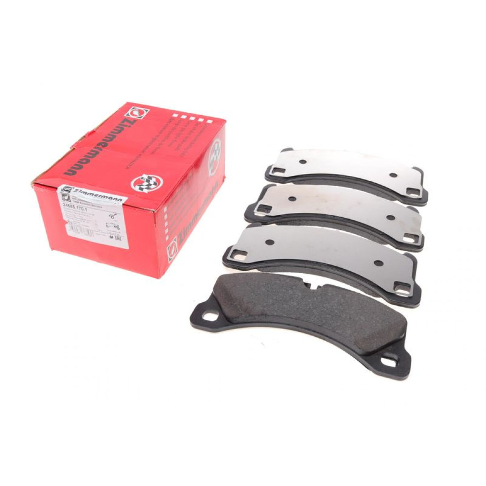 Колодки тормозные передние Porsche Cayenne 10- Brembo - 24685.170.1 ZIMMERMANN