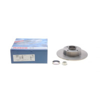 Диск тормозной задний Renault Megane II 03-240х8 + ABS с подшипником - 0 986 479 278 BOSCH