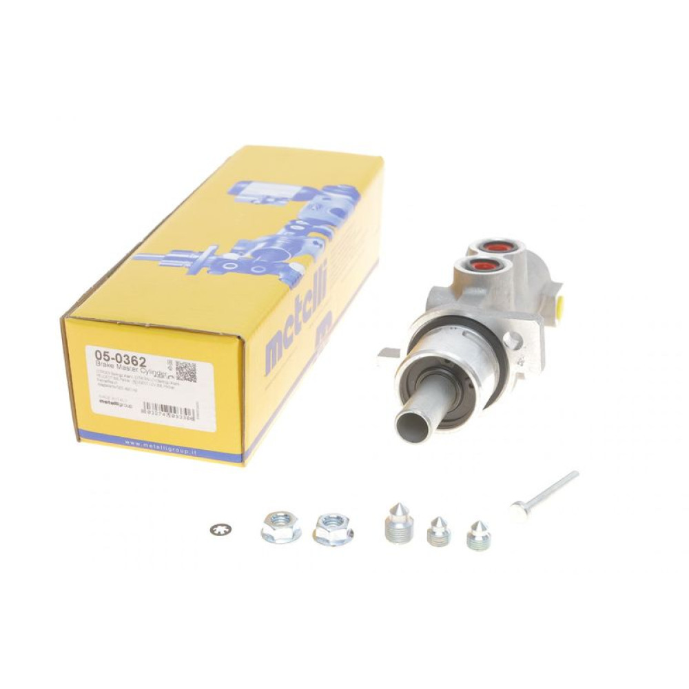 Циліндр гальмівний головний Citroen Berlingo/Xsara 96-11/Peugeot 306 96-02/Partner 96-15 05-0362 METELLI