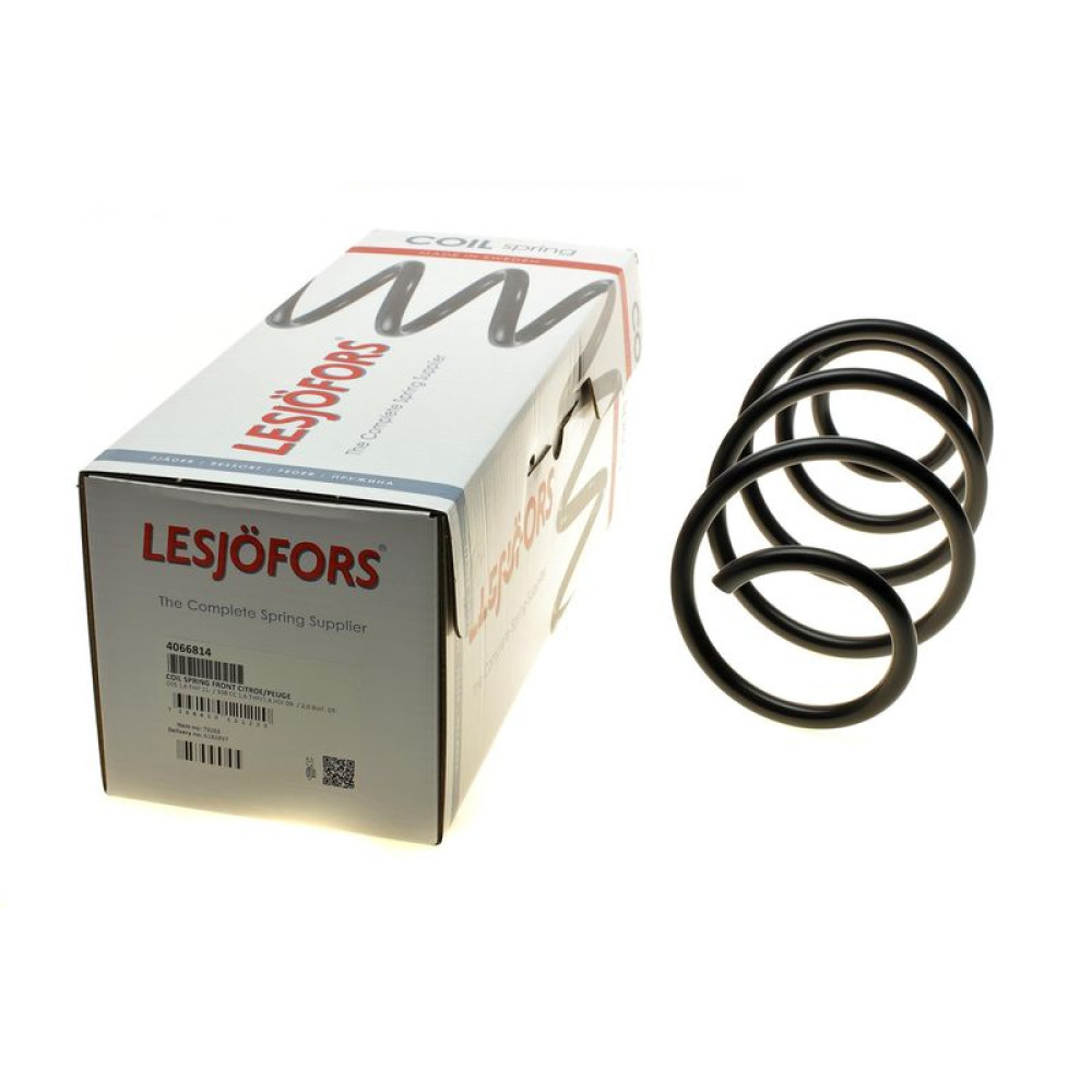 Пружина передня Peugeot 308 1.6HDi/THP/2.0 08-14/Citroen DS5 1.6THP 11-15 універсал/накл. зад.ч. 4066814 LESJOFORS