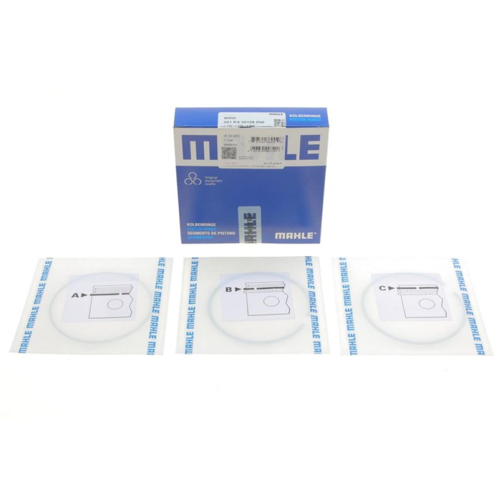 Кольца поршневые BMW 3 F30, F80/5F10 2.0d N47 D20 11-16 83.96mm/STD 1.75-1.75-2 081 RS 00109 0N0 MAHLE