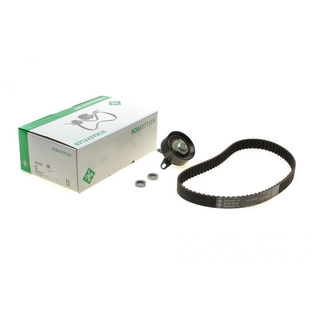 Комплект ГРМ Audi A4/A6/A8 97-06/Skoda Superb 01-08/VW Passat 2.5TDI 98-05 24x87z 530 0202 10 INA