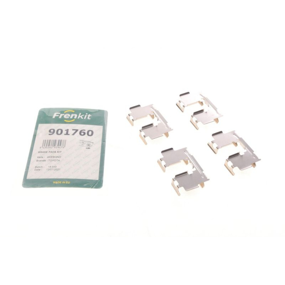 Планка суппорта заднего прижимная к-кт Toyota Rav4 06- Akebono 901760 FRENKIT