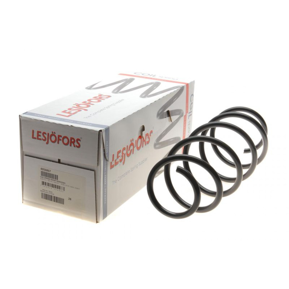 Пружина передняя Mercedes A-class W169 A160CDI-A200CDI/A200 Turbo/B-class W245 04-12 накл.зад.ч 4056867 LESJOFORS