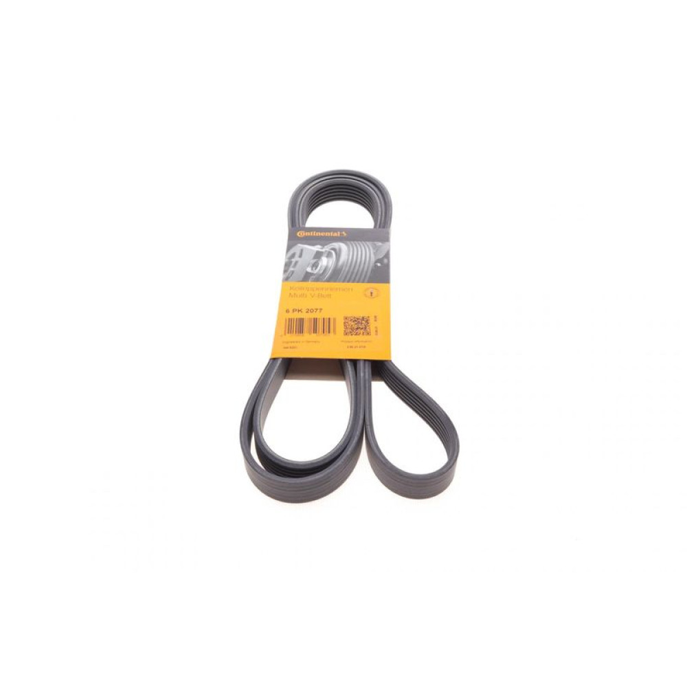 Ремень генератора Mercedes Vito W638 2.2 CDI 96-/ T4 2.4D/2.5TDI 6PK2077 6PK2077 CONTINENTAL