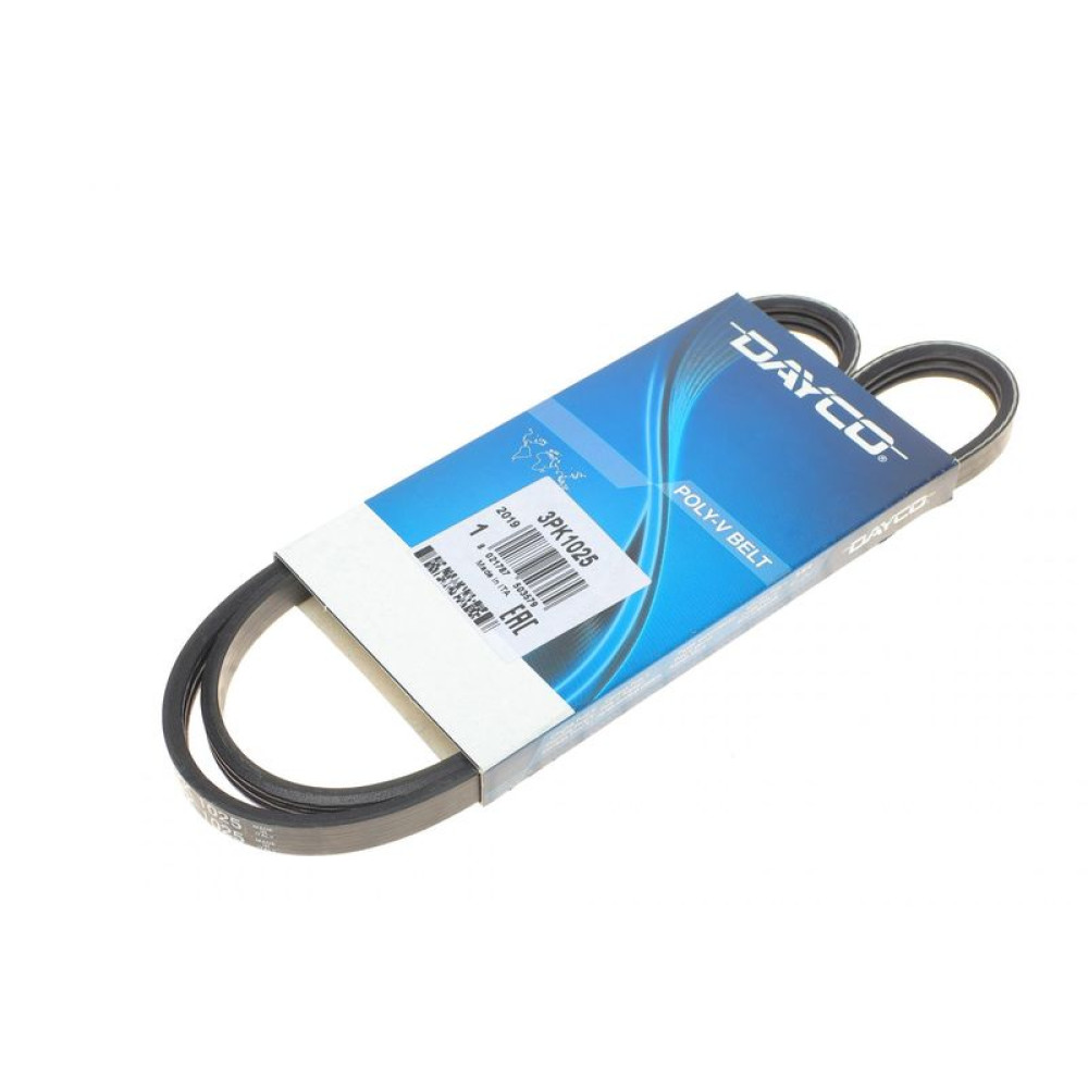 Ремінь генератора Ford Sierra 1.8TD 88-93 3PK1025 DAYCO