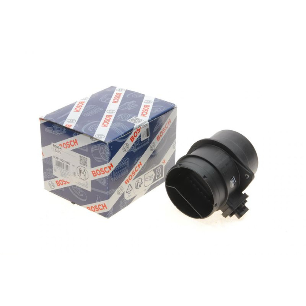 Витратомір повітря VW T5 2.0TDI/Caddy 2.0TDI/Crafter 2.0TDI 10- - 0 281 002 956 BOSCH
