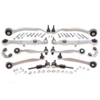 Комплект рычагов подвески передней Audi A4 04-08 тонкий палец/полный - 99-05002 RTS