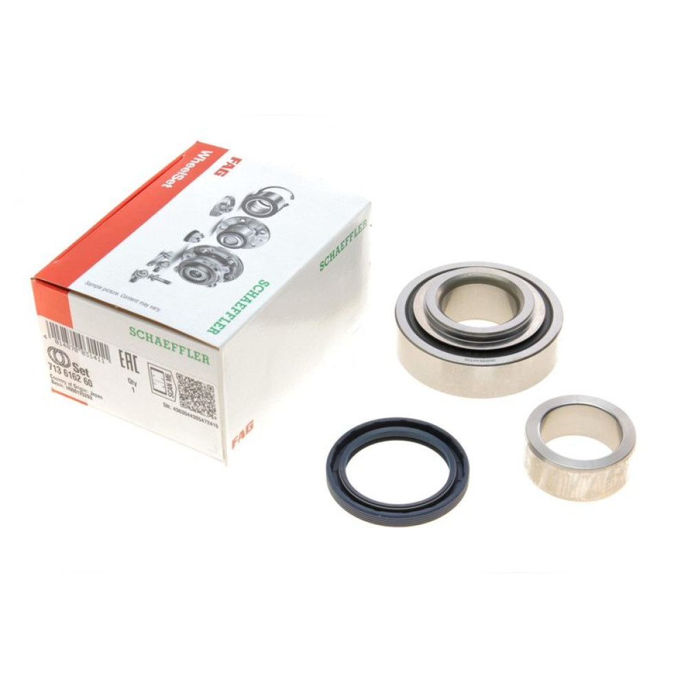 Підшипник маточини задньої Daihatsu Terios II 1.5 16V i 05-15 713 6162 60 FAG