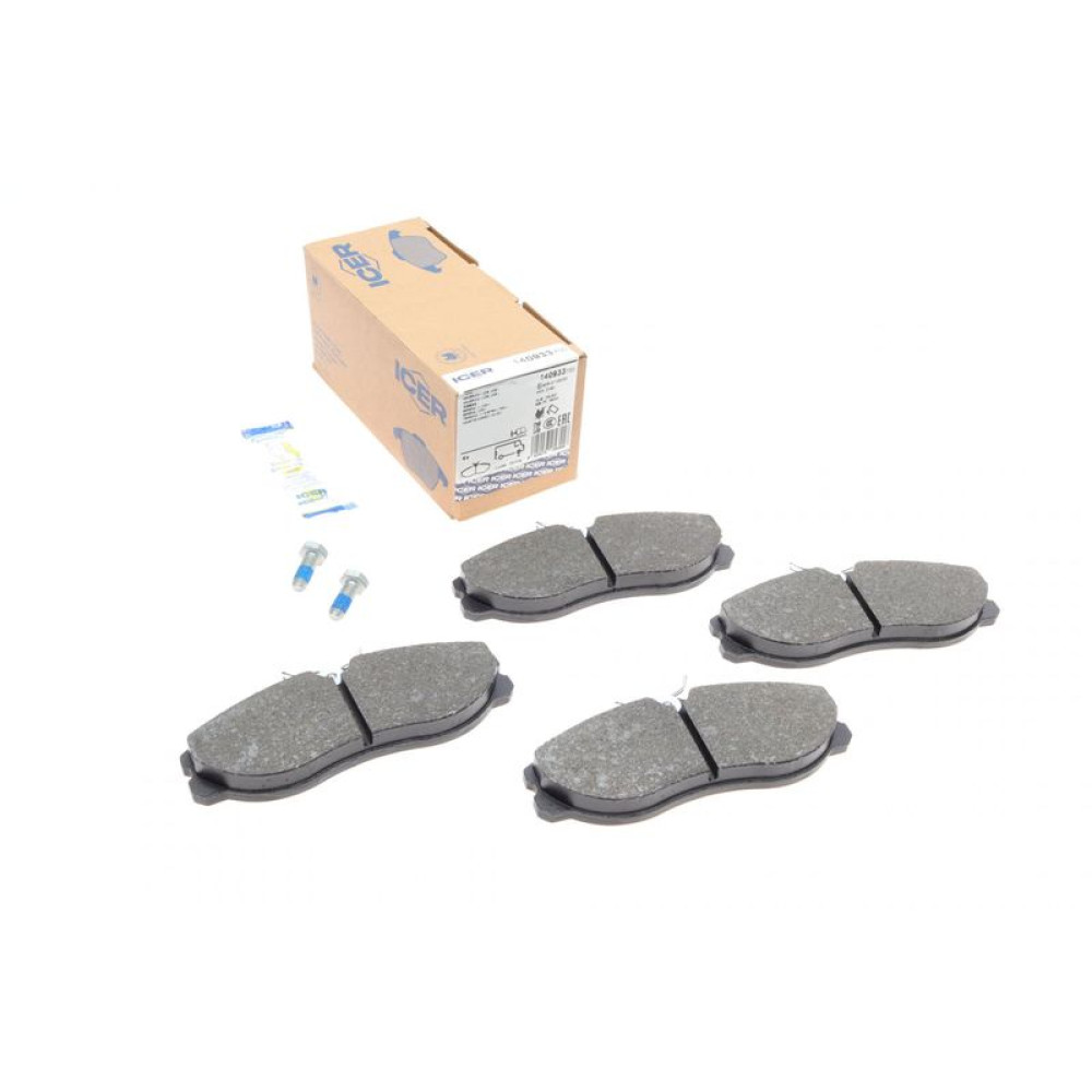 Колодки гальмівні передні Nissan Terrano 96-07/Ford Maverick 93-98 140933-700 ICER