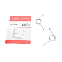 Пружины суппорта заднего VW Golf IV/Skoda Octavia 96-06 Кол-во L+R - 113-0501 QUICK BRAKE