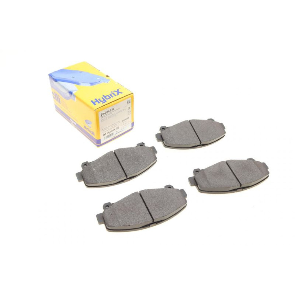 Колодки тормозные передние Honda Accord VIII/IX 08-22-0867-0 METELLI