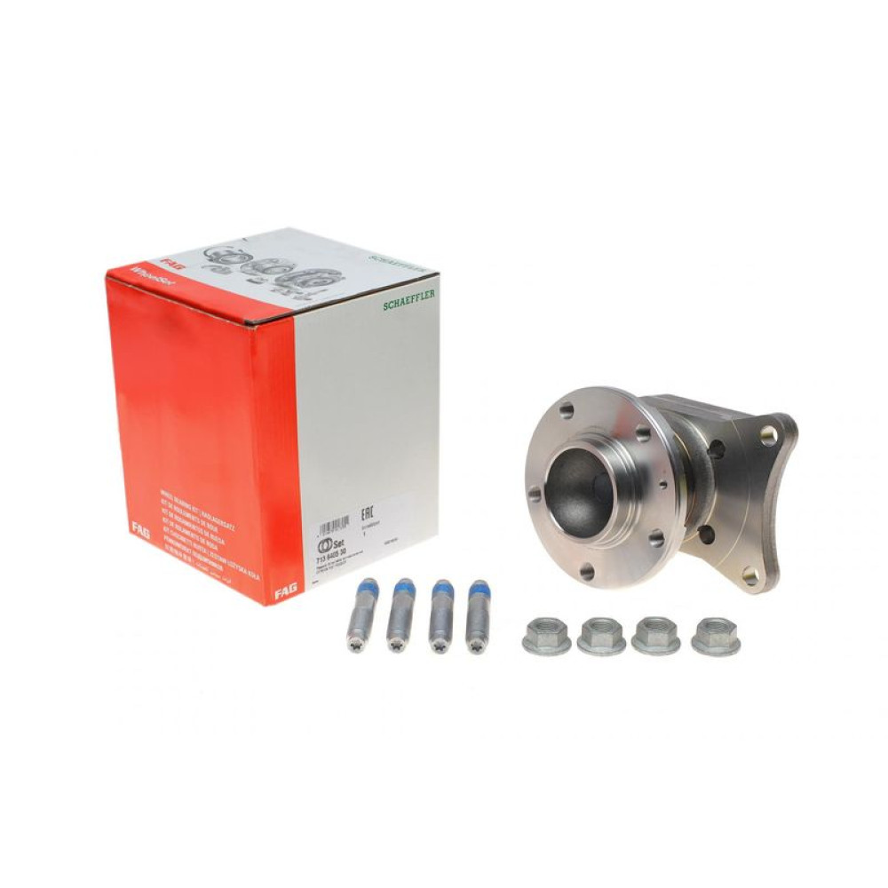 Підшипник маточини задньої Fiat Scudo 07- +ABS дискові гальма 713 6405 30 FAG