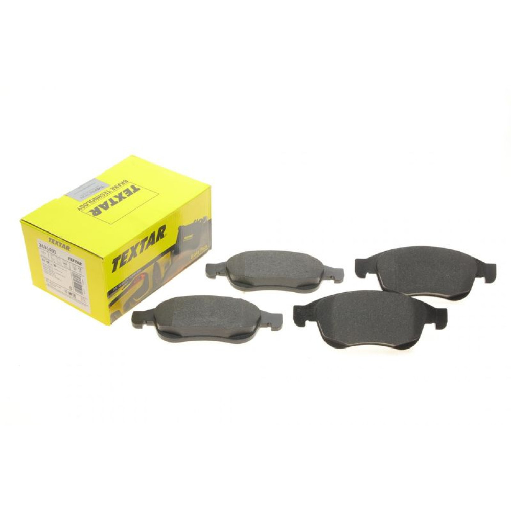 Колодки гальмівні передні Renault Fluence/Megane/Scenic 08- Teves Q+ - 2491401 TEXTAR