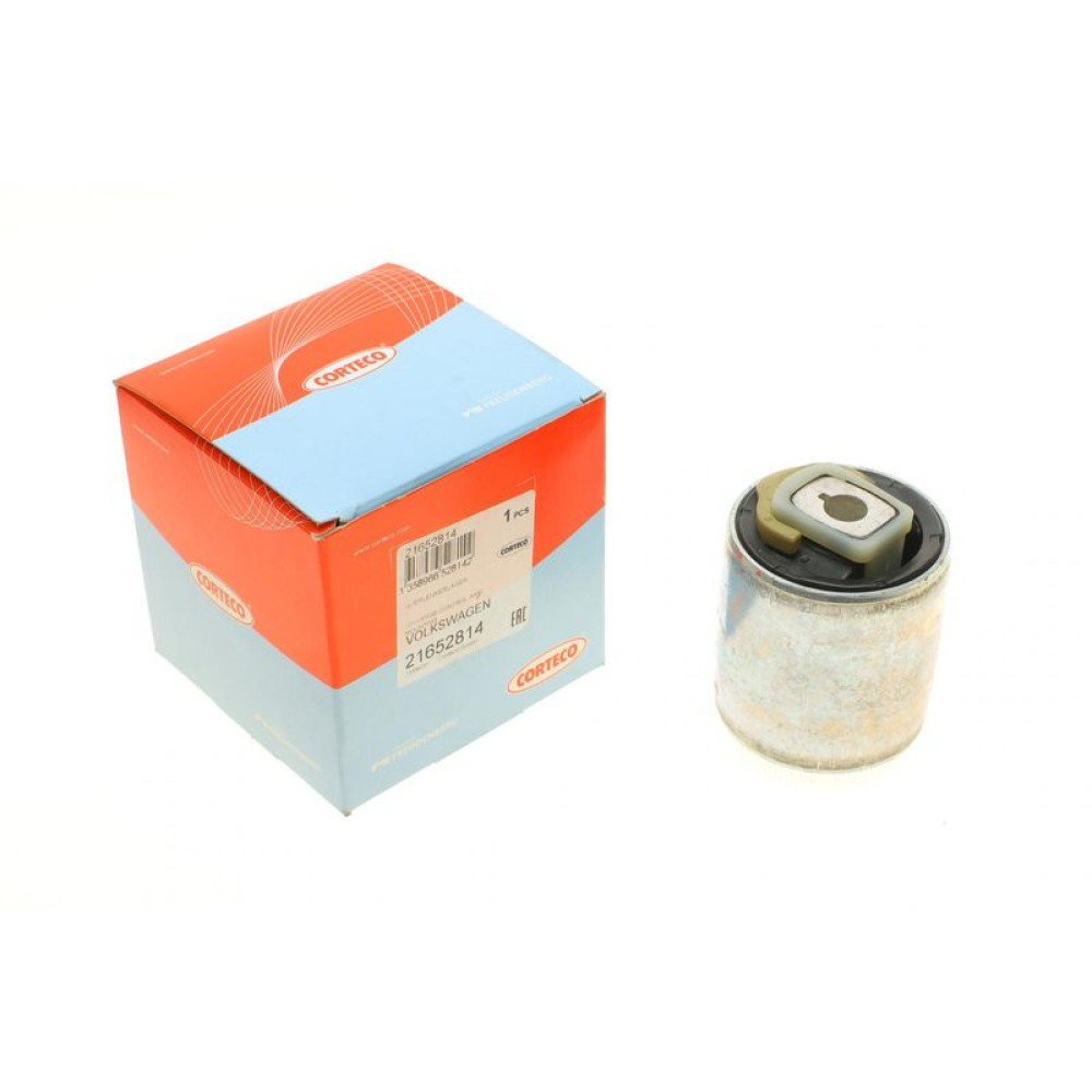 Сайлентблок важеля переднього/знизу/ззаду Audi A4/A6/A8/VW Passat -05 21652814 CORTECO