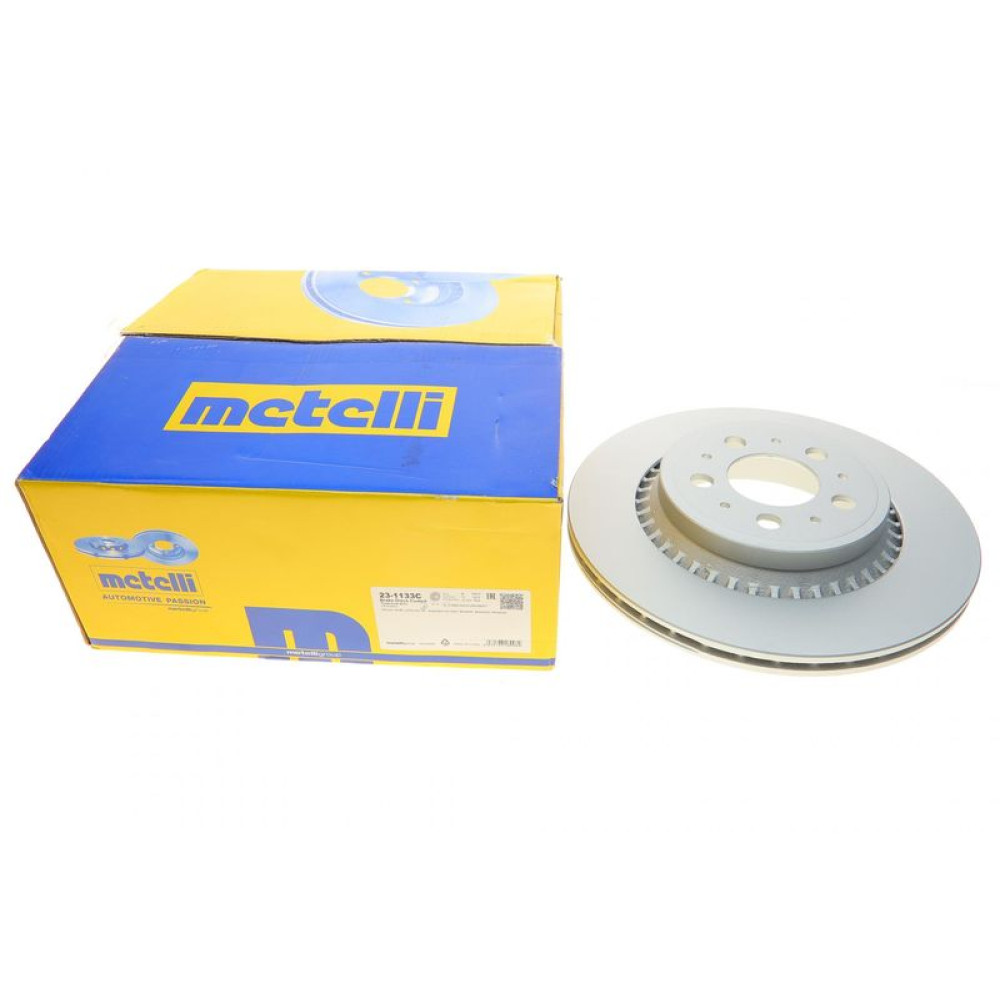 Диск гальмівний задній Volvo XC90 02-14 308x20 23-1133C METELLI